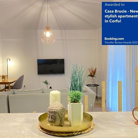 Casa Brucie - New Stylish Apartment In Corfu! Kanali  Bagian luar foto